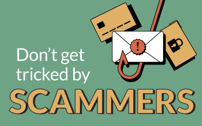 Don't get tricked by scammers