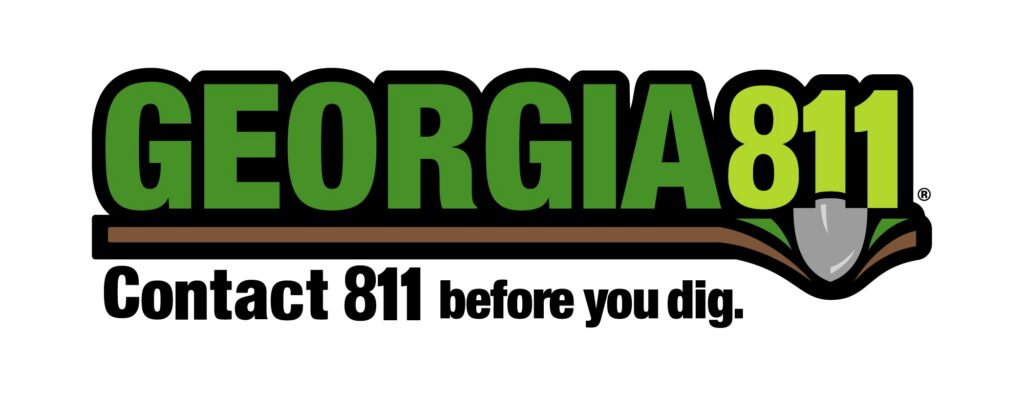 Georgia 811 - contact 811 before you dig