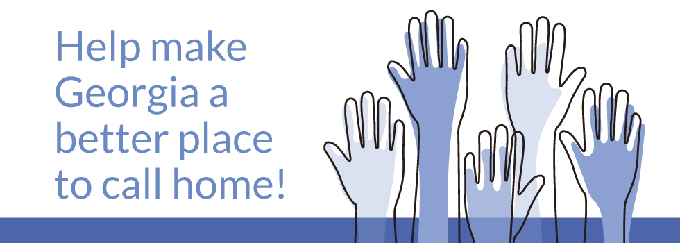 Help make Georgia a better place to call home!