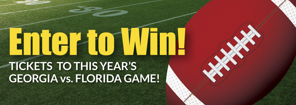 Ultimate Fan Experience - Enter to win tickets to this year's Georgia vs. Florida Game!